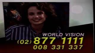 Channel 7 1993 TV Ads Optus World Vision Sigrid Thornton TAB Clear Chain of Mystery Brescia Furnitur