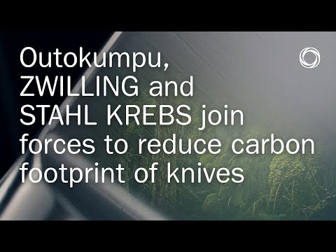 Outokumpu, ZWILLING and STAHL KREBS join forces to reduce carbon footprint of knives