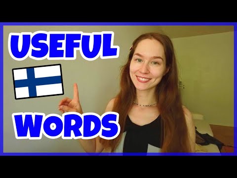 8 Short Useful Words & Phrases in Finnish (Beginner Level)