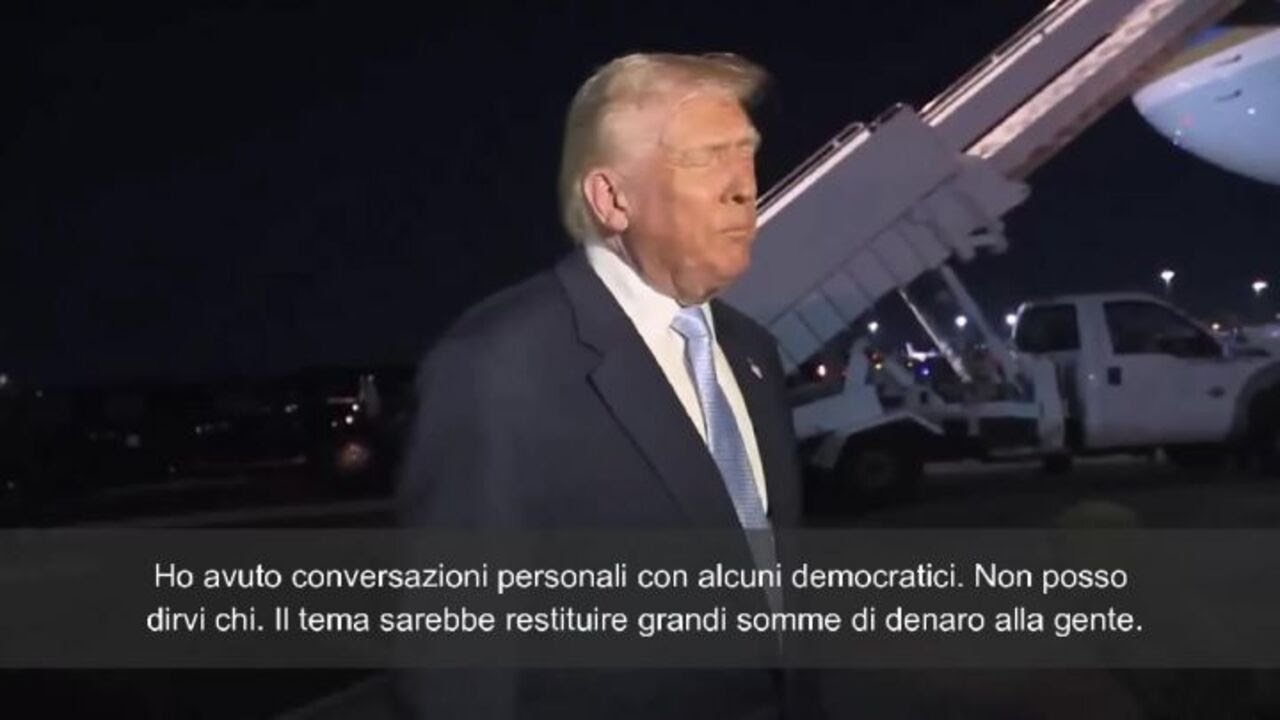 Trump: "Vogliamo restituire miliardi agli americani per sostenere loro spese sanitarie"