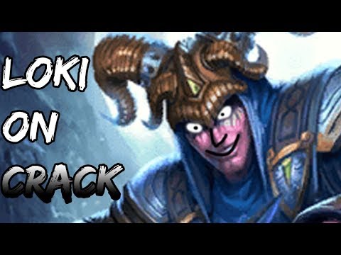 loki on crack - smite montage