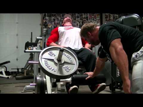 Ben Pakulski, John Meadows, Dave Tate Train Legs at Elite FTS