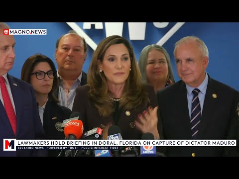 🇺🇸 Maria Elvira Salazar & Florida Lawmakers React to Trump's Operation that Captured Maduro [LIVE]