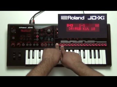 Roland JD-Xi - Programs, Banks, and Favorites