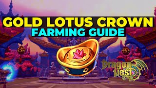 How to Farm Gold Lotus Crown BEGINNERS GUIDE | Dragon Nest SEA