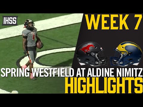 Epic High School Football: Westfield vs. Nimitz Game Highlights