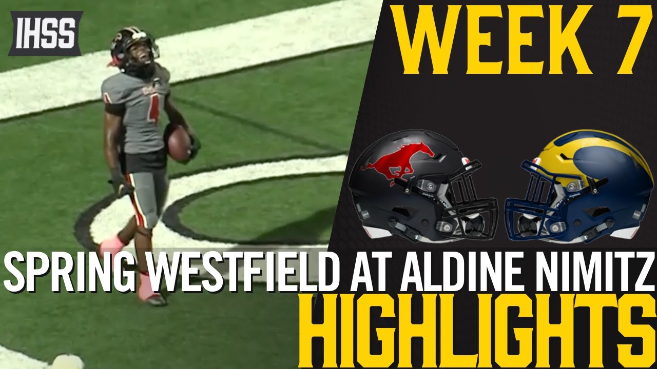 Epic High School Football: Westfield vs. Nimitz Game Highlights