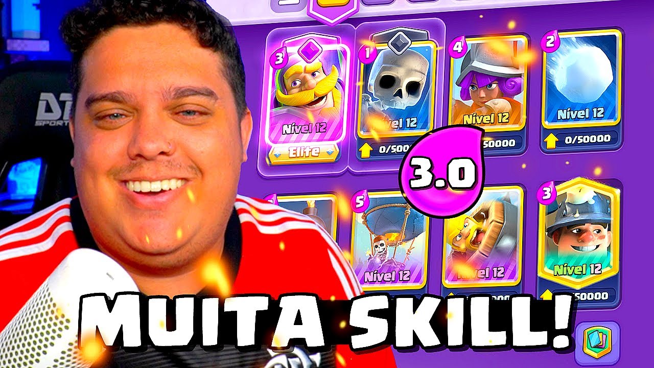 ASSIM SE JOGA COM O DECK CICLO MAIS SKILL DE BALÃO!