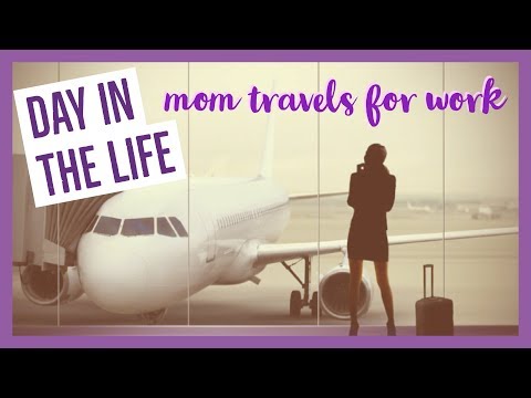 DAY IN THE LIFE | #bossmom traveling for work | brianna k Video
