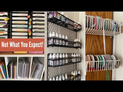 Craft Room Tour|How We Organize Our Craft Supplies