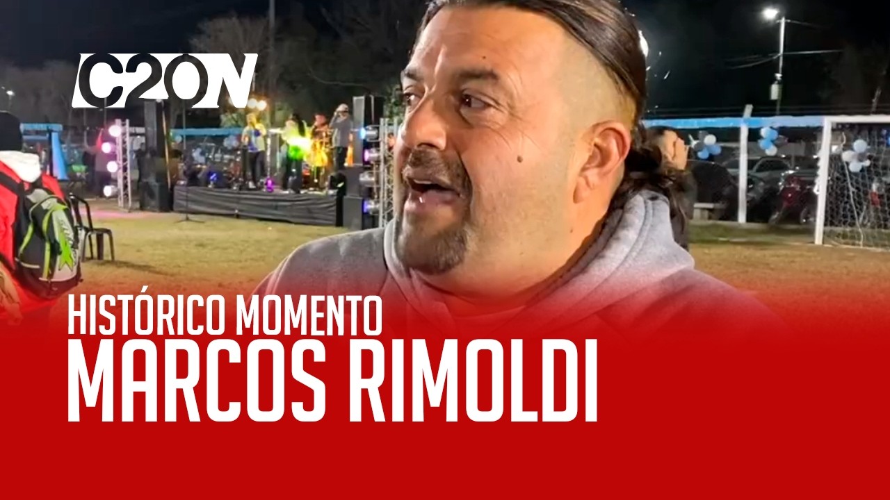 C20 Noticias | Histórico momento - Marcos Rimoldi