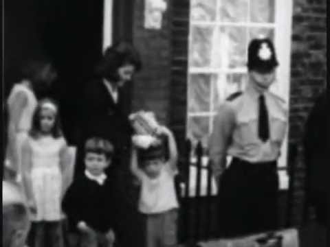 May 14, 1965 - Jacqueline Kennedy & Lee Radziwill with children in London