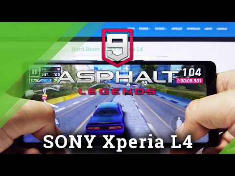 Asphalt 9 on SONY Xperia L4 –Test Game Performance