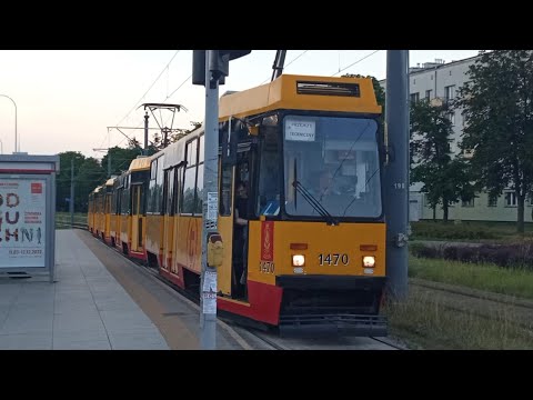 Holowanie zepsutego Konstala do Zajezdni Mokotów (R-3)