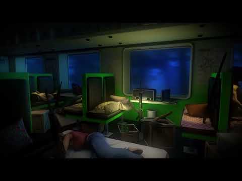 Zombie Apocalypse | Train Journey Across America | Scary Ambience