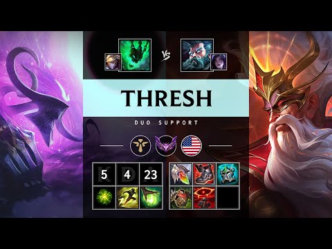 Thresh Support vs Zilean - NA Master Patch 25.21