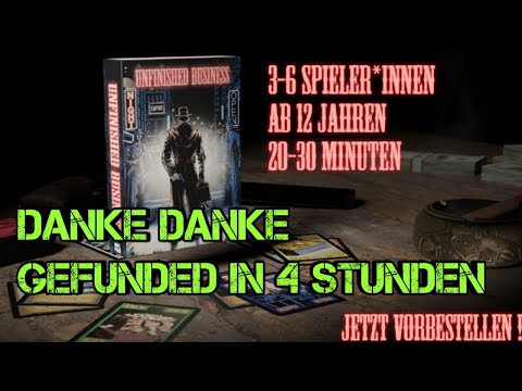 Unfinished Business - Unser erstes Spiel - Teaser