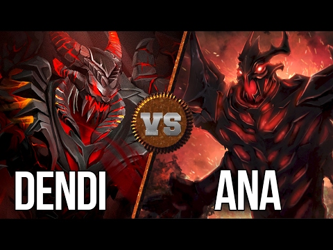 Dendi 7612MMR vs. Ana 8571MMR | ONLY A NUMBER? SHADOW FIEND BATTLE DOTA 2