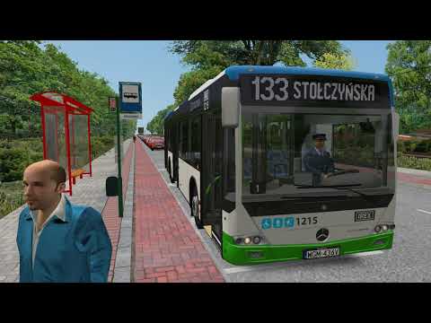 VZTM Szczecin Linia 133 Ustronna - Stołczyńska | OMSI 2 Mercedes-Benz Conecto LF Euro 6 #1215