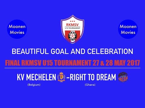 Beautiful goal and celebration Right to Dream U15 28-05-2017