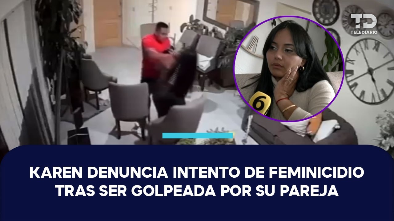 Karen es golpeada junto a su hijo por su pareja en Álvaro Obregón; denuncia intento de feminicidio