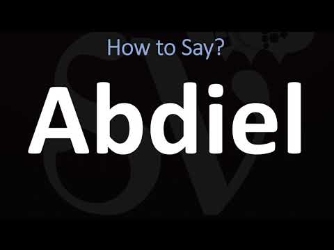 How to Pronounce Abdiel? (CORRECTLY)
