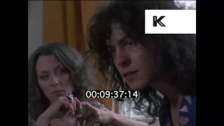 Early 1970s Marc Bolan Interview, at Home with June Child