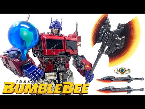 Magnificent Mecha CYBERTRON MODE Upgrade Kit for MM-01 OPTIMUS PRIME Transformers Bumblebee Review