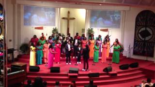 VSU Gospel Choir - &quot;Speak A Word&quot; Rendition (Ricky Dillard)