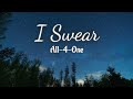 All 4 One I Swear Lyrics