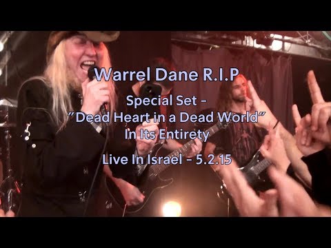 Warrel Dane - Special "Dead Heart in a Dead World" Show In Israel 5/2/15