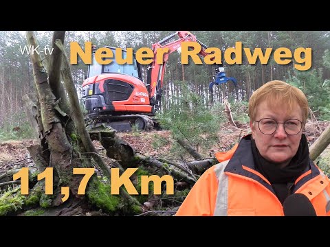 Neuer Radweg ab Wittstock - Verbindung von 11,7 Km nach Griebsee wird für Bauarbeiten vorbereitet