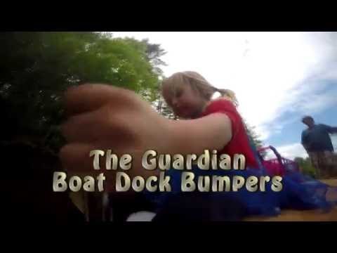Boat Dock Bumper on Wood Docks