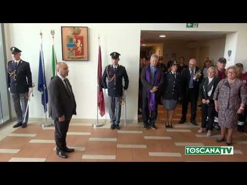 2019-10-16 PISTOIA - MINUTO DI SILENZIO E SIRENE ACCESE PER AGENTI UCCISI