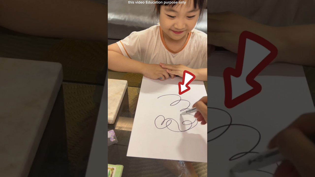 father gave random lines she made real art #shortsvideo