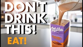 How to Make This 2-Ingredient Milka Dessert 🍫 (No Bake Hack!)