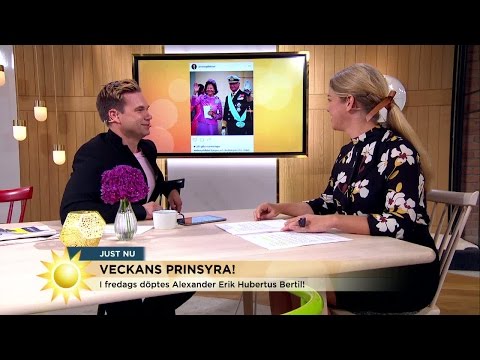 Anders Pihblad: "Lyckligast är nog Kungen och Drottningen" - Nyhetsmorgon (TV4)