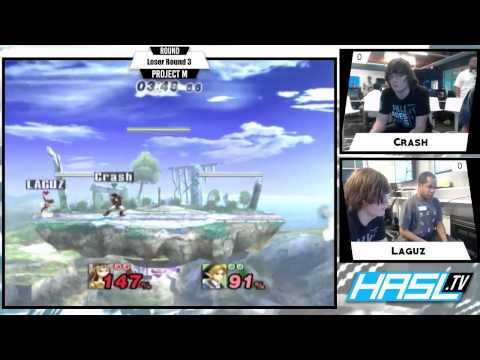 HASLFest 4 – Crash (Link) vs Laguz (Zelda/Lucario) – Losers Bracket – Project M