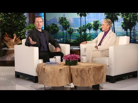 鮑勃-奧登科克第一次上艾倫的節目。 (Bob Odenkirk's First Time on Ellen)