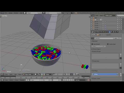 Blender, fill a bowl (not a tutorial)