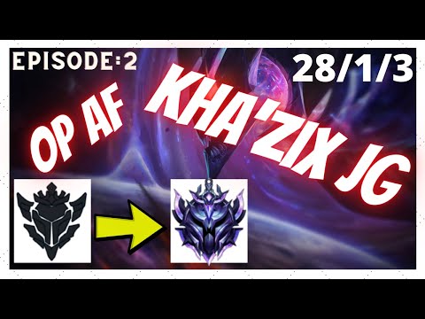 [#2] Unranked to Diamond Series - Kha'zix Season 11 Jungle - How to Climb out of Bronze -