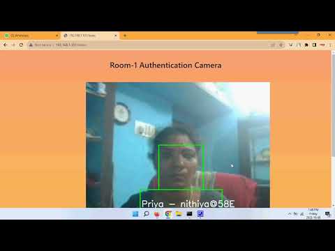 IOT Face Authentication App in Python Projects