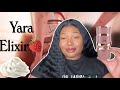 YARA ELIXER REVIEW & COMPARISON! 💕UNSPONSORED #lataffa  #fragrances #middleeasternperfume #dupe