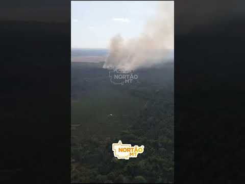 Chuva chega em Novo Mundo/MT