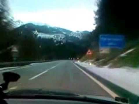 Takhle si to jednou svištím přes Švýcarské Alpy