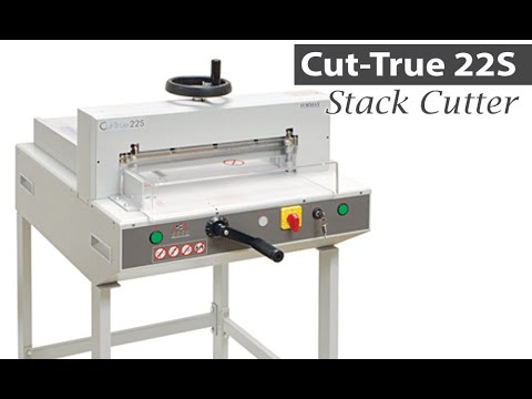 Formax Cut-True 29A Programmable Electric Paper Cutter - Price Match  Guarantee