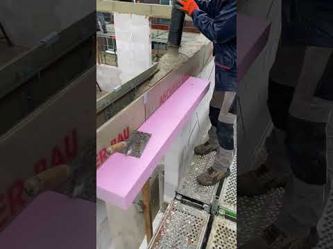 Der Ringanker betonieren