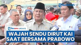 Publik Soroti Wajah Sendu Dirut KAI, Bobby Rasyidin Tertunduk Lesu saat Konferensi Pers Dampingi RI1