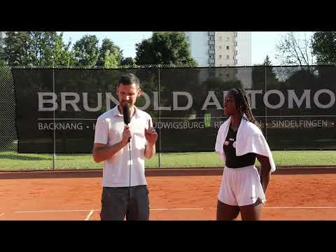 Stuttgarter Stadtpokal - Interview Noma Noha Akugue