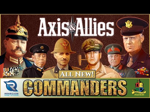 Axis & Allies Commanders - Exclusive Reveal!